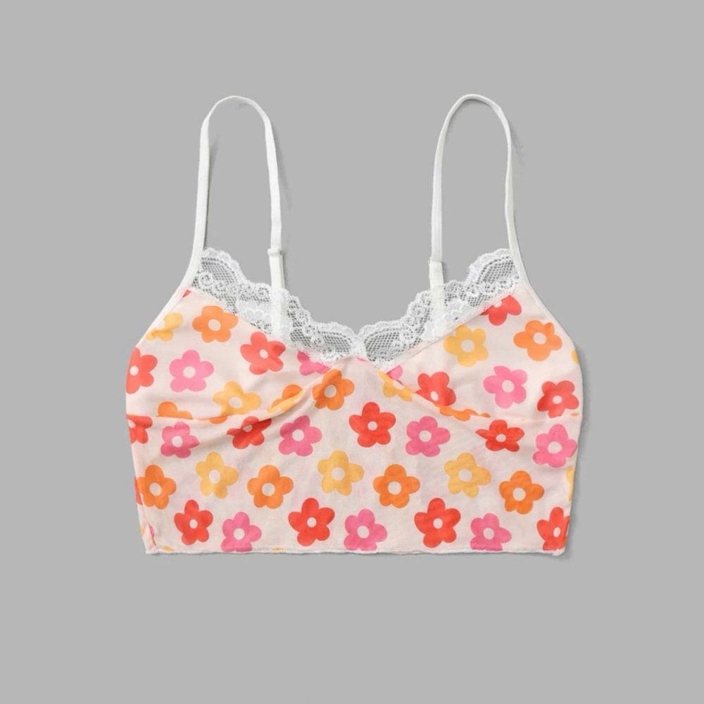 Flower crop top